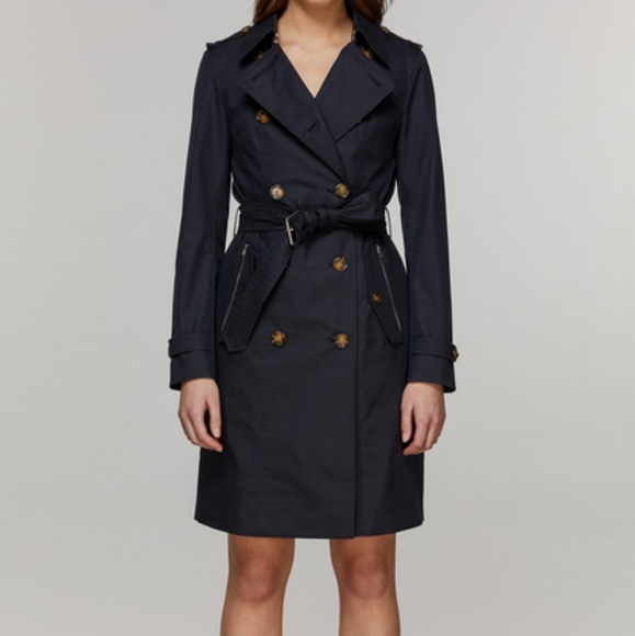 NWOT MACKAGE ODEL 3 IN 1 TRENCH JACKET BLACK XS